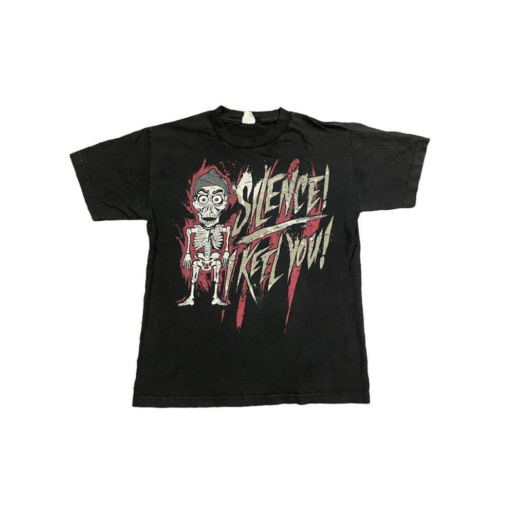 Vintage Rare Jeff Dunham Silence I Kill You T Shirt Comedy Funny